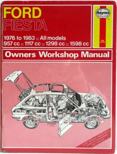 Haynes - Ford Fiesta / 1976 to 1983 / All Models Owners Workshop Manual -1stP - Zdjęcie 1 z 7