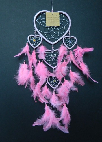 Heart Dream Catcher Dreamcatcher LGBTQ Wedding Childrens Kids Bedroom Decoration - Picture 5 of 26