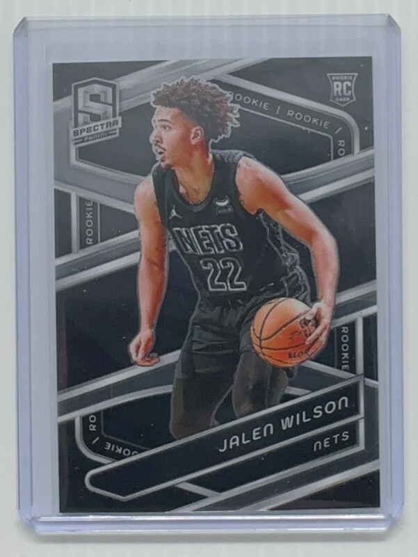 2023-24 Spectra Jalen Wilson Rookie RC #148 Brooklyn Nets