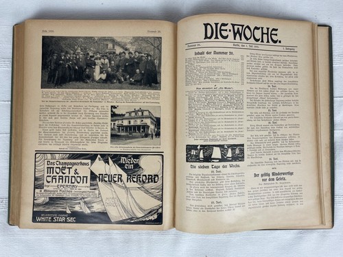 Die Woche Illustrierte Zeitschrift 1905 Band 2 Verlag A.Scherl - Bild 4 von 8