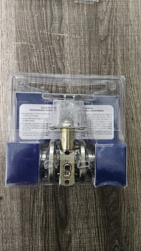 TOLEDO Satin Nickel Sichtschutz Bett/Bad Türdrücker Garnitur - Bild 2 von 10