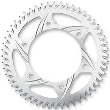 Vortex Racing - 654A43 - Aluminum Rear Drive Sprocket Silver - 43T Teeth 654A-43