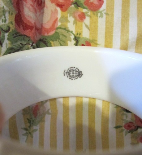 Kenneth Jay Lane / Royal Worcester Bone China Rose Armband Armreif *VINTAGE* - Bild 9 von 9