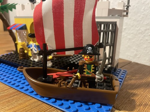 Lego 6267 Lagoon Lock-Up 1991 Piraten Blauröcke KOMPLETT mit OVP BA Karton - Bild 4 von 16