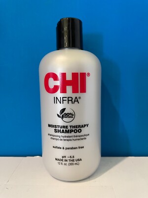 Chi Infra Moisture Therapy Shampoo 12oz New, Sealed & Authentic