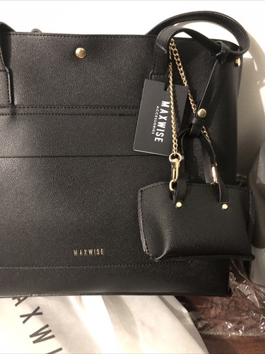 2 Women Handbags Designer Shoulder Bag Ladies Purse Crossbody Work Bags Gift - Picture 8 of 14