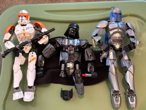 Star Wars Lego sets 75108, 75107, 75534 Buildable figures Lot - missing parts