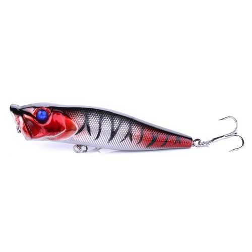 10PCS 9cm/12g Topwater Popper Fishing Lures Bass Trout Hard Bait Tackle Lure USA - Picture 6 of 12