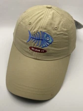 Slam Gear Hat Fishing 'Slam It' Strapback Embroidered W/tags RARE VINTAGE