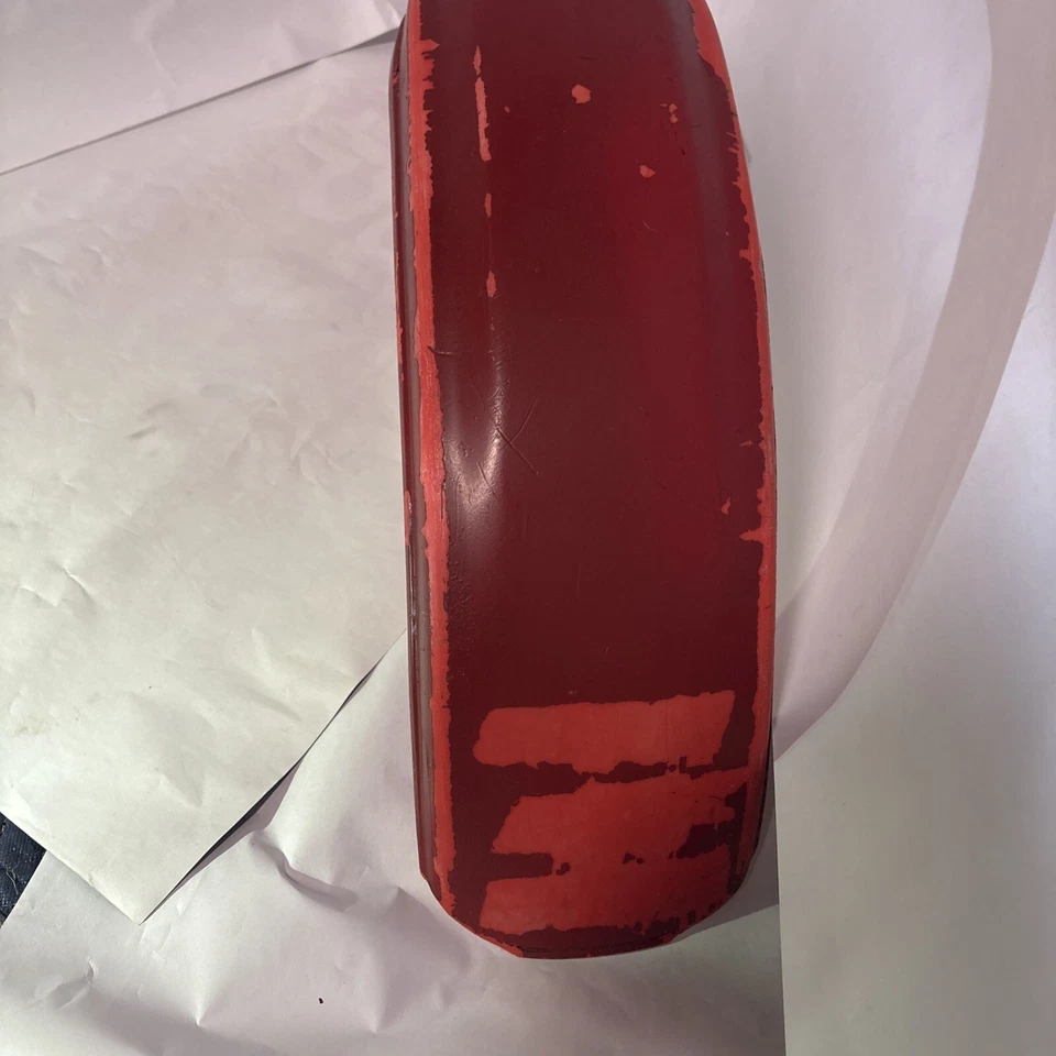 Guardabarros delantero Honda XR500R 1981 (XR250R) FABRICANTE DE EQUIPOS ORIGINALES Foto 2 de 4