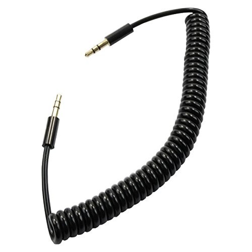 Mediabridge Male to Male 35mm35mm 1818 Coiled Audio Cable 6 ft - Picture 1 of 3