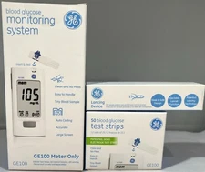 GE Blood Glucose GE 100 - Monitoring System or Lancing Device- CHOOSE ITEM!