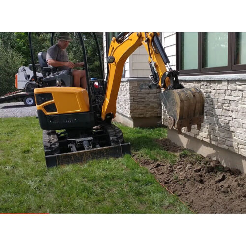 EPA 3300LB 1.5 Ton Mini Excavator 13.5HP Crawler Digger B&S Engine Hydraulic USA - Picture 14 of 22