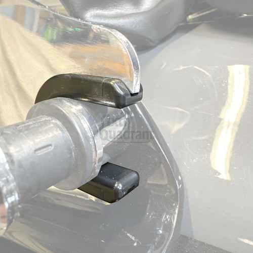 Luggage Rack Backrest Side Plate Mounting Bracket Grommet Bushing for Harley - Foto 8 di 20