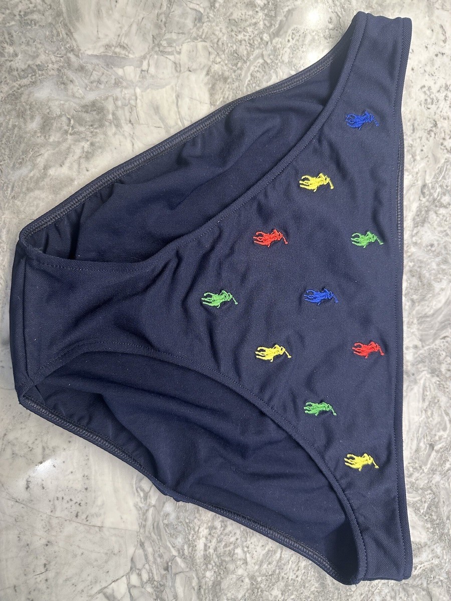 Polo Ralph Lauren ネイビー ボートプリント 水着 S/P Polo Ralph Lauren ネイビー ボートプリント 水着 S/P Polo