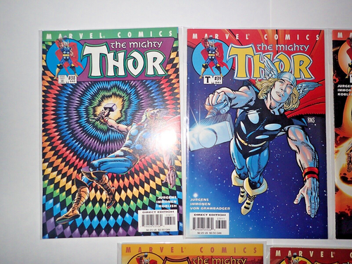 2001-2002 The Mighty Thor 38-44, NM minus, 2 Barry Smith Covers - Picture 2 of 3