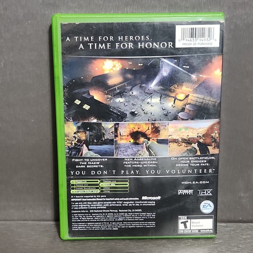 Medal of Honor European Assault XBOX Complete Refurbished - Picture 6 of 7