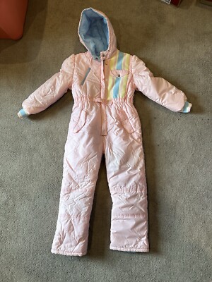 Vintage Kids Wear By Paramount Kids Size 10 Snowsuit NWT **WITH DEFECTS** 