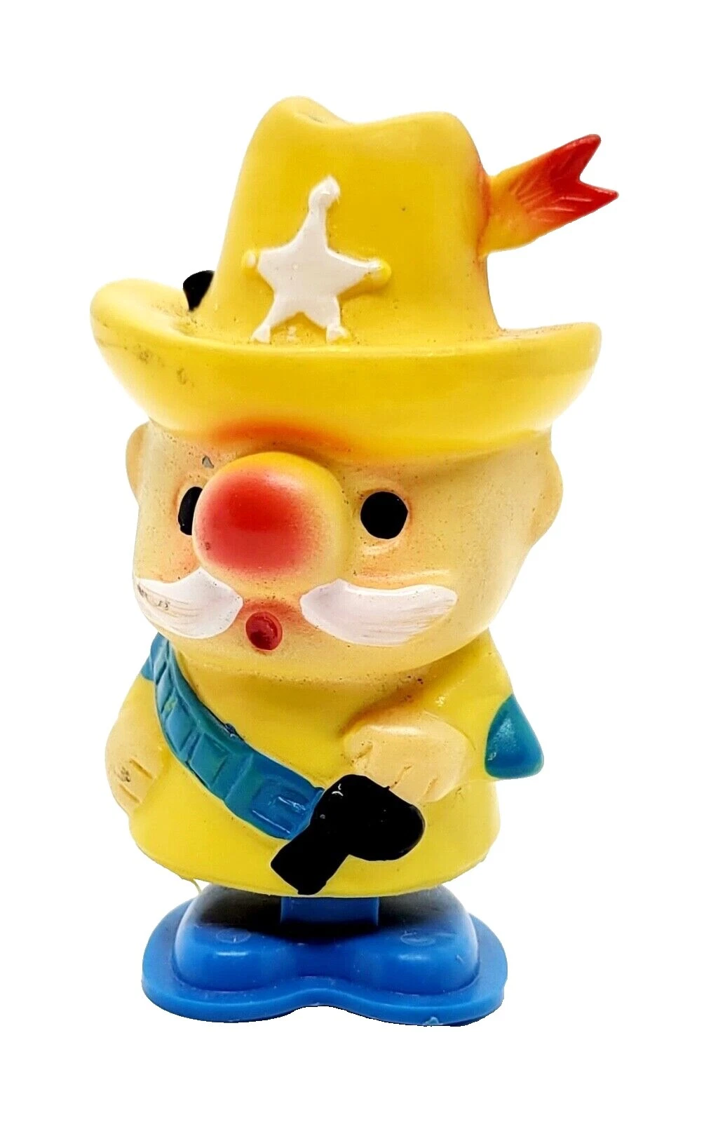 La policía juguetes a cuerda y que caminan