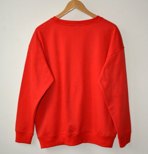 EX NEW LOOK RED+WHITE LAMOUR PARIS SLOGAN FRONT SWEATSHIRT/TOP SIZE S-MED-LARGE - Picture 8 of 12