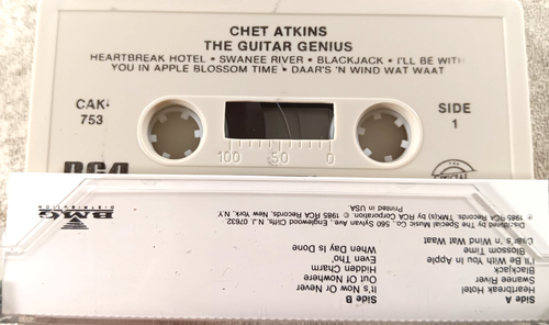 Chet Atkins Greatest Hits Vol 1  Music Cassette Tape BMG - Picture 4 of 4