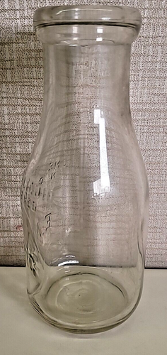 E.A. SING MILK DAIRY BOTTLE NORTH CAROLINA APPROVED PINT - Picture 3 of 8