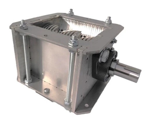 14 X 5MM BLADE BASIC SHREDDER - 3 ROTATION SHEAR BLADES - 6MM MESH - Picture 4 of 12