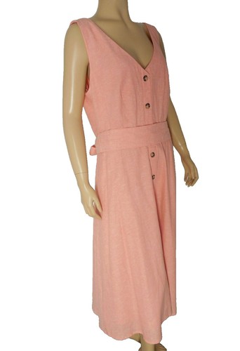 Athena Marie Linen Dress XS EUC | eBay