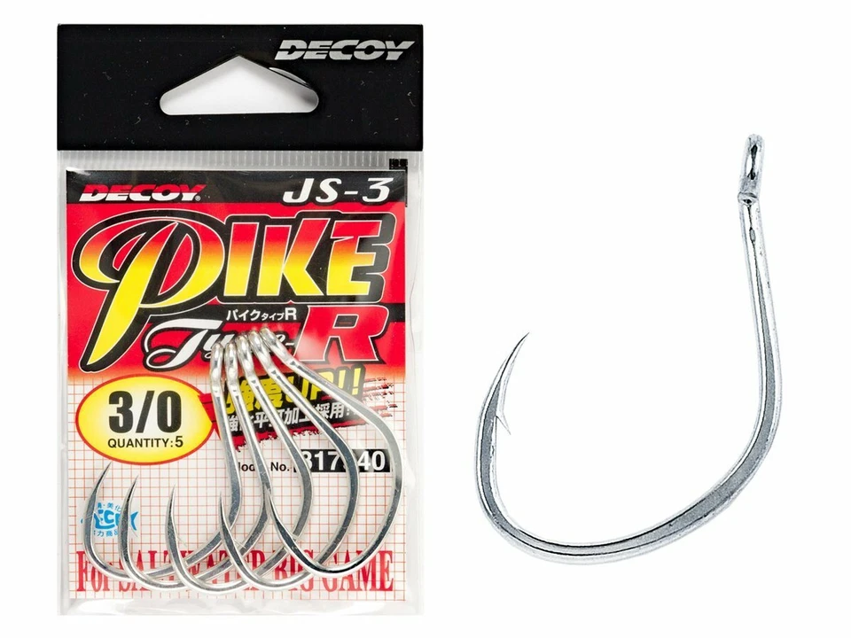 Decoy JS-3 Jigging Single Pike Type R Size 4/0 (7957)