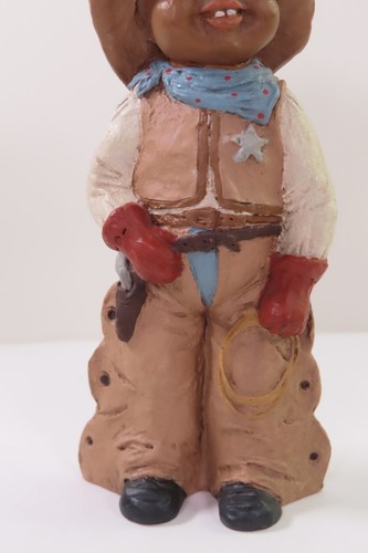 All God's Children "ELI" Resin Little Cowboy Figurine by Martha Holcombe 5" - Picture 3 of 18