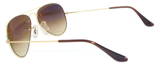 Ray Ban SONNENBRILLE GOLD BRAUN RB 3025 001/51 55 AVIATOR PILOT DAMEN BRILLE NEU - Bild 7 von 8