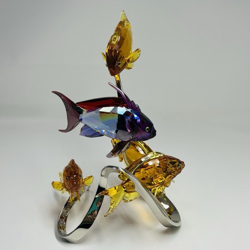 Swarovski Crystal Paradise Fish Sea Goldies Figurine 1083778 - Picture 18 of 24
