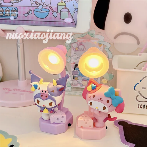 Cartoon  Kuromi Melody Pochacco Small Desktop Mini Table Lamp Night Lamp Desk De - Bild 2 von 18