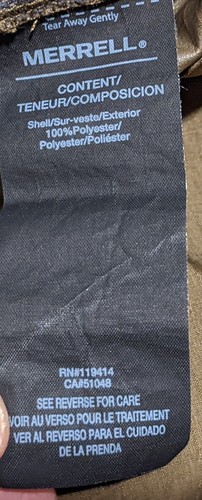 Merrell Herren Hayduke Convertible Wander Trail Hose Buche Grün Größe 32x32 - Bild 11 von 12
