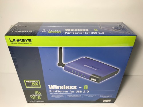 Linksys Print Server Wireless-G For USB 1.1 or 2.0 2.4GHz 802.11g New Sealed. - Picture 3 of 7