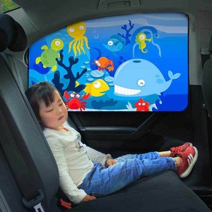 Universal-Car-Sun-Shade-Magnetic-Curtain-Cartoon-Children-Window-Sunshade-Cover