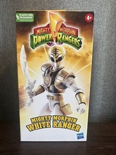 Mighty Morphin Power Rangers White Ranger Figure 30th Anniversary VHS Hasbro NEW