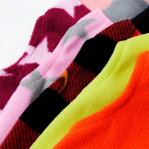 Puppy Dog Clothes Fleece Pullover T-shirt Dogs Pet Cat Warm Vest Sweater Hoodi ~ - Picture 4 of 18