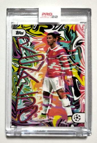 TOPPS PROJECT22 2022 - CARD CRISTIANO RONALDO BY MIKE PERRY - MANCHESTER UNITED - 第 1/1 張圖片