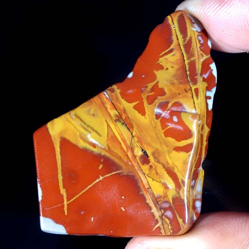 Noreena Jasper Natural Loose Gemstone Rough Slice, Healing Jasper, PS21+22 - Imagen 51 de 151