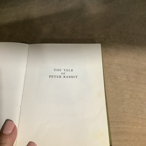 The Tale of Peter Rabbit Beatrix Potter F. Warne & Co 1987 Collectible Book - Bild 4 von 8