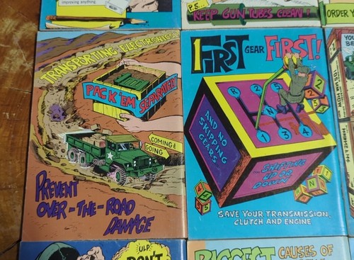 Full SET of 12 1972 US Army Preventive Maintenance PS Monthly Will Eisner Comic  - Picture 11 of 18