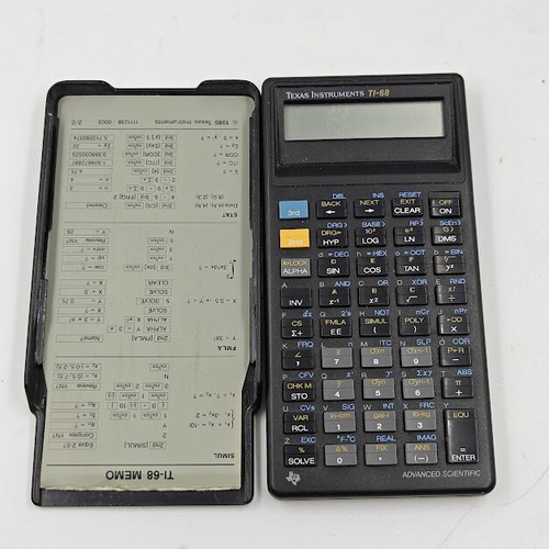 TI-85 Graphing Calculator - Working, Signs of Use, Cover Included - Picture 1 of 7