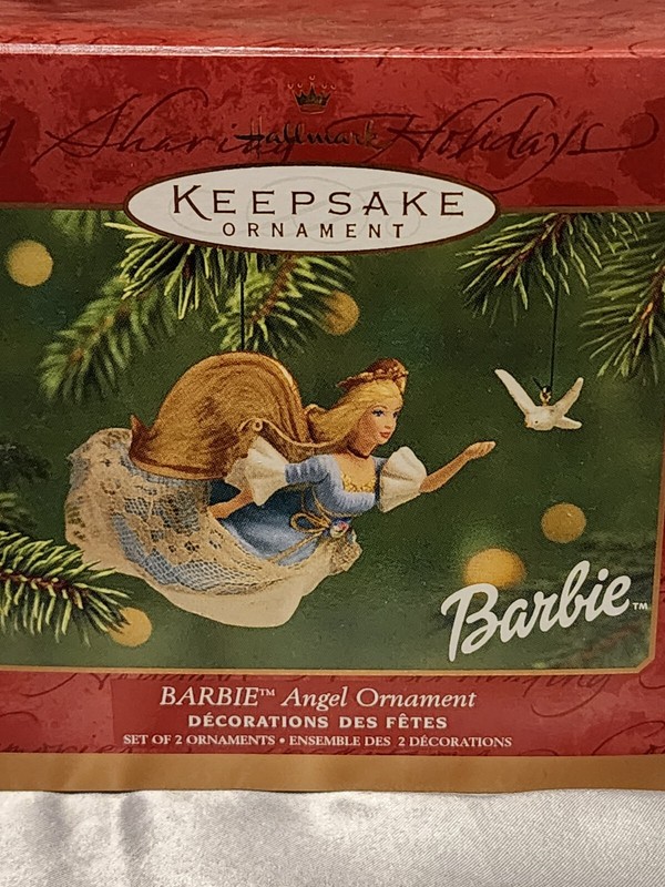Hallmark Keepsake Barbie Angel of Joy Christmas Tree Ornament 1999