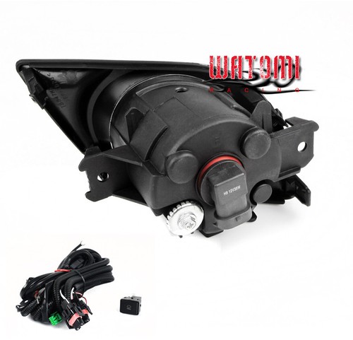 BUMPER DRIVING CHROME FOG LIGHT LAMP W/BULB FOR 12 13 14 VERSA S SL SV SEDAN 4DR - Picture 2 of 2