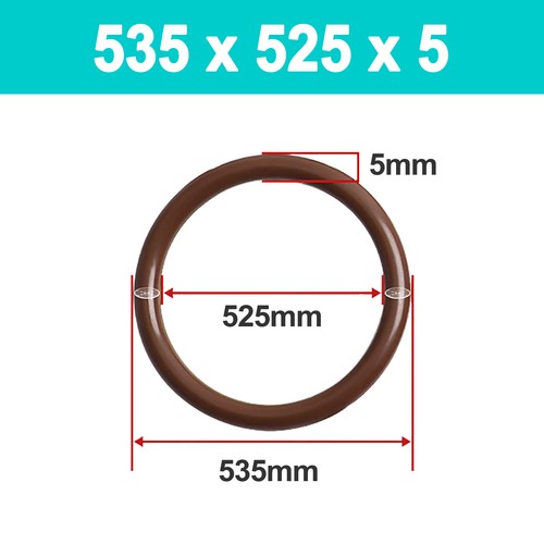 FKM O-Ring, Außen Ø 5mm–50mm, Schnurstärke  5,0 mm, ölbeständiger Dichtungsring - Bild 200 von 253