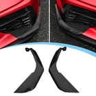Carbon Fiber Front Bumper Side Canards Fin Splitter For Corvette C8 Z51 2020-24