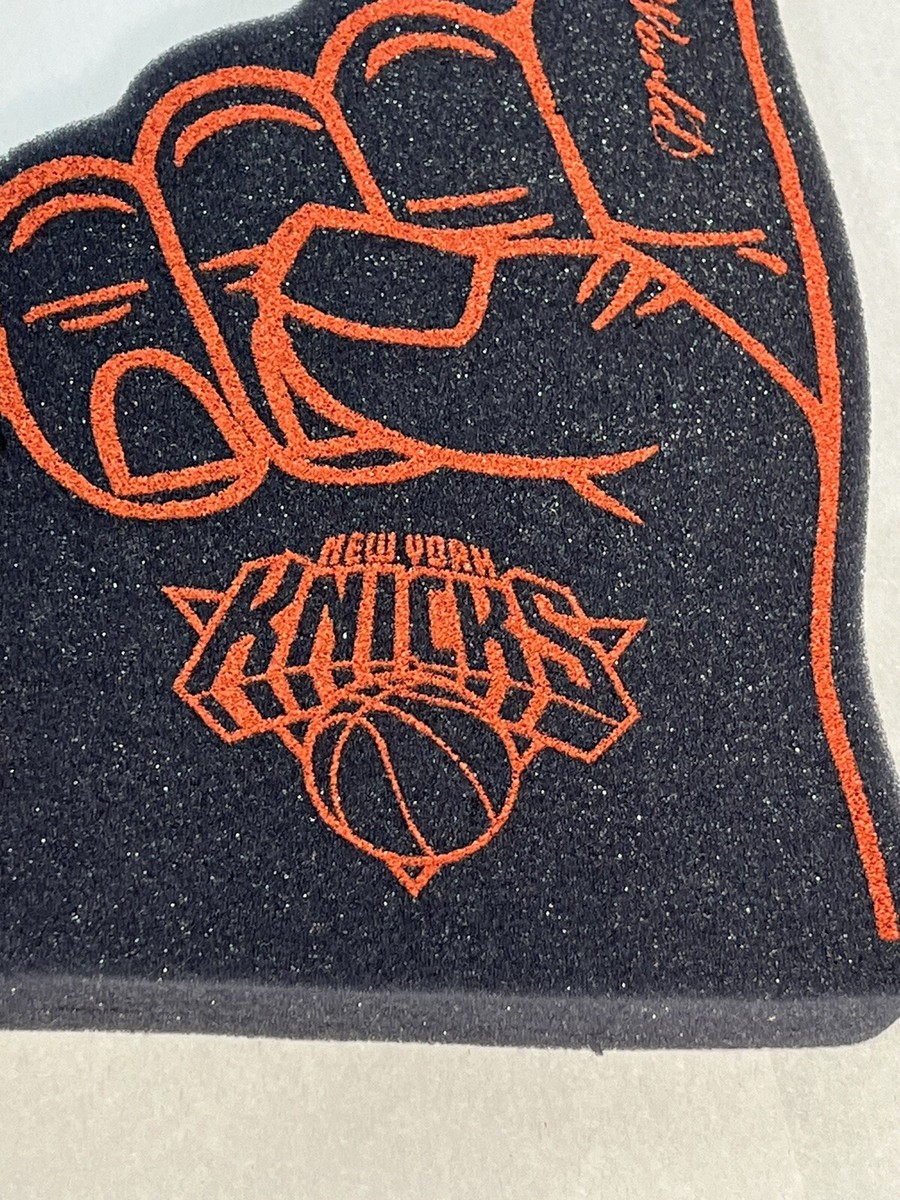 10 New York Knicks x KITH Foam Finger / Hand - Gray With Orange - NBA Playoffs | eBay