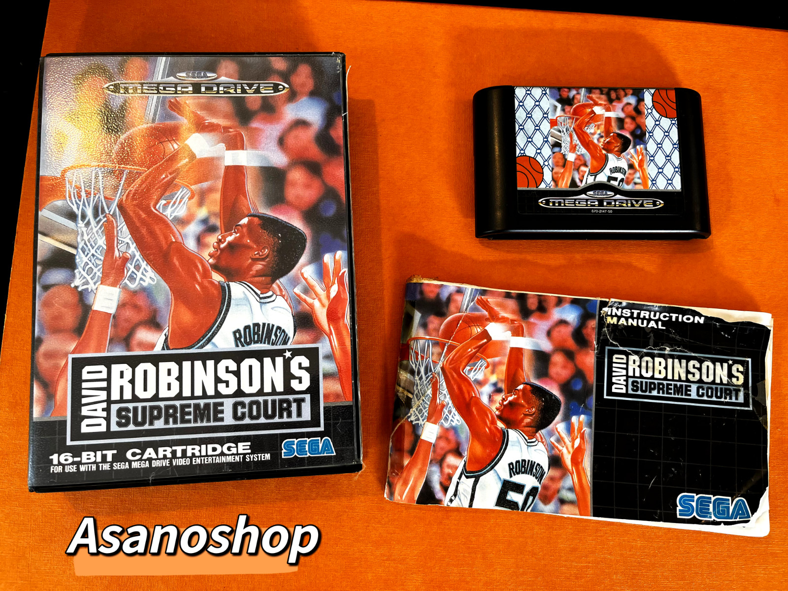 DAVID ROBINSON'S SUPREME COURT  SEGA MEGADRIVE