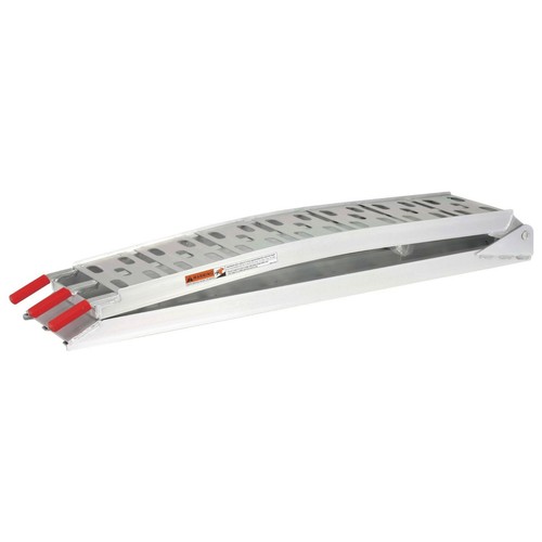 Bike-It Aluminium Folding Motorbike Loading WIDE Ramp 340Kg Load 2170mm x 280mm - Picture 2 of 6
